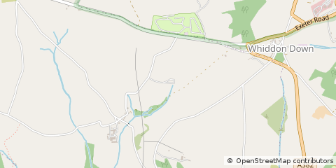 Map of Okehampton