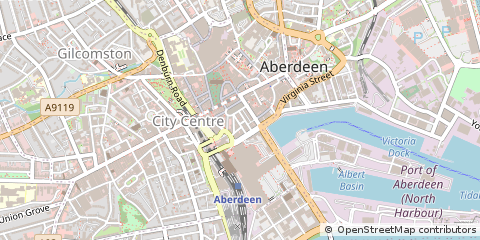 Map of Aberdeen