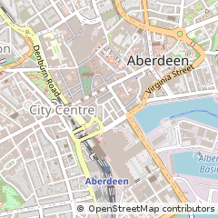 Map of Aberdeen