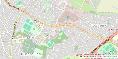 Map of Bournemouth