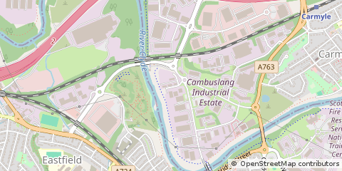 Map of Glasgow
