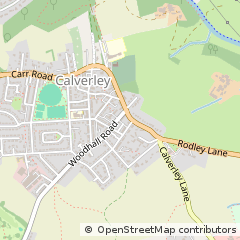 Map of Pudsey, West Yorkshire