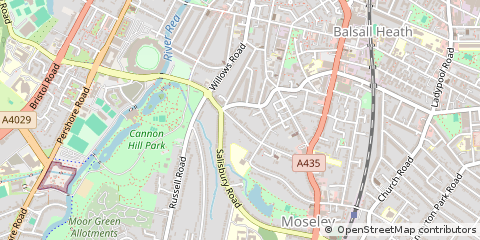 Map of Birmingham
