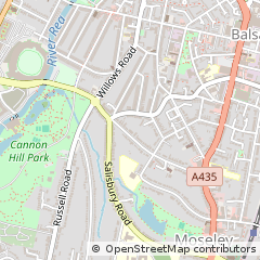 Map of Birmingham