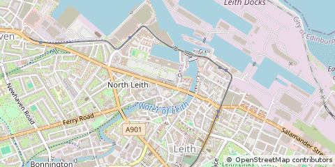Map of Edinburgh