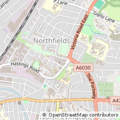 Map of Leicester