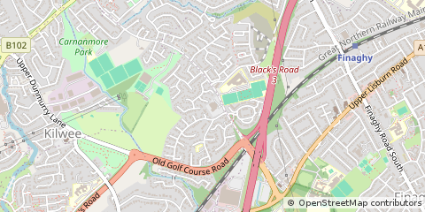 Map of Belfast