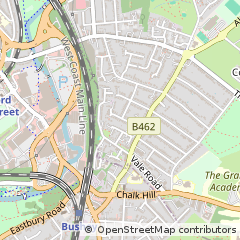 Map of Bushey, Watford