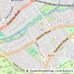 Map of Twickenham