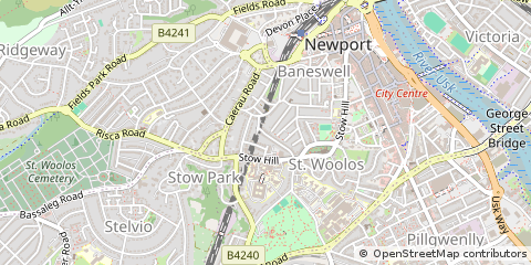 Map of Newport