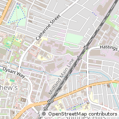 Map of Leicester