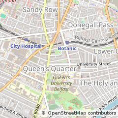 Map of Belfast