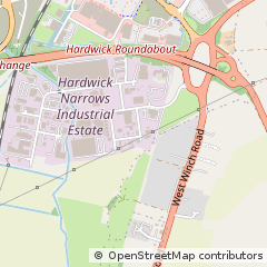 Map of Kings Lynn, Norfolk