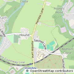 Map of Southampton