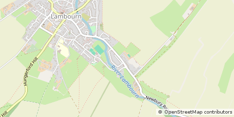 Map of Hungerford