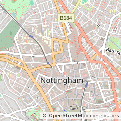 Map of Nottingham