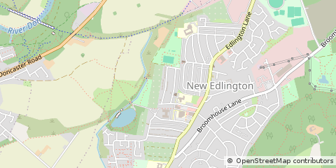 Map of Doncaster
