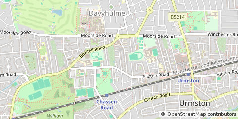 Map of Manchester