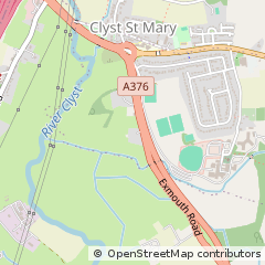 Map of Clyst ST Mary, Devon