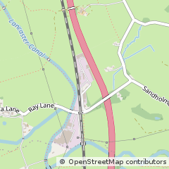 Map of Garstang, Lancashire