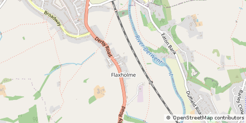 Map of Belper
