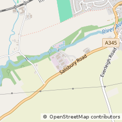 Map of Pewsey, Wiltshire