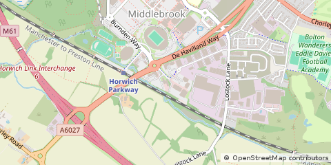Map of Bolton