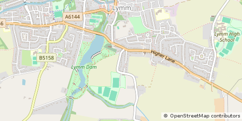Map of Lymm