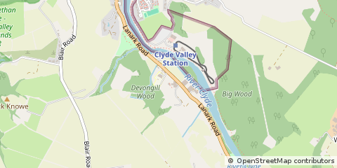 Map of Carluke