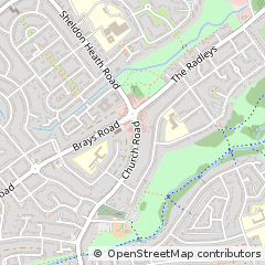 Map of Birmingham, West Midlands