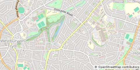 Map of Bristol, Avon
