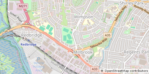 Map of Southampton