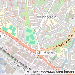 Map of Southampton