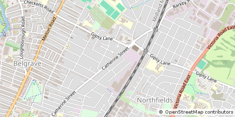 Map of Leicester