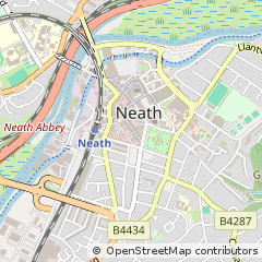 Map of Neath