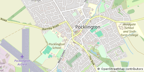 Map of York, East Riding