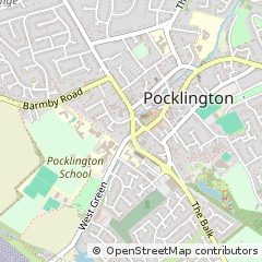 Map of York, East Riding
