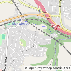 Map of Swansea