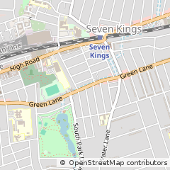 Map of Ilford