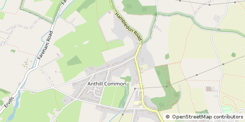 Map of Waterlooville, Hampshire