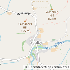 Map of Kirkby Stephen, Cumbria