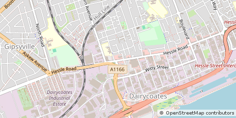 Map of East Yorkshire