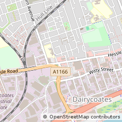 Map of East Yorkshire