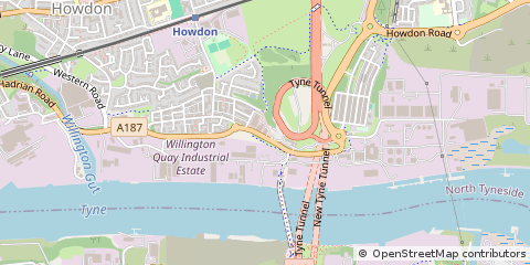 Map of Newcastle Upon Tyne