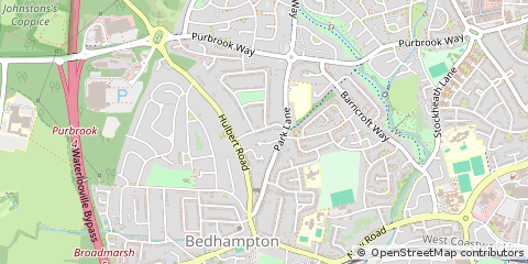 Map of Bedhampton, Hampshire