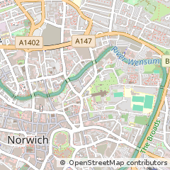 Map of Norwich, Norfolk