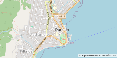 Map of Dunoon