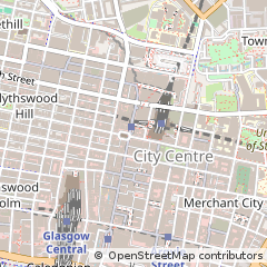 Map of Glasgow