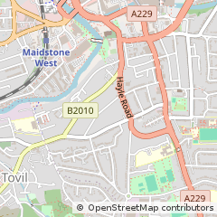 Map of Maidstone