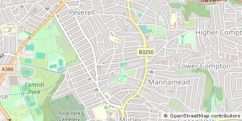 Map of Plymouth